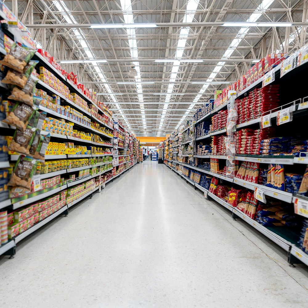 LED lighting for grocery