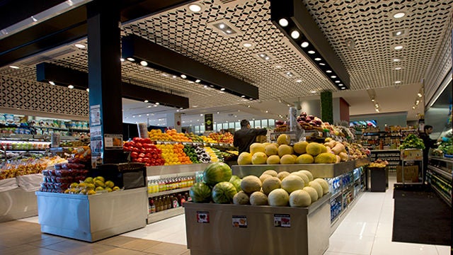 LED lighting for produce aisles LED lighting for produce aisles