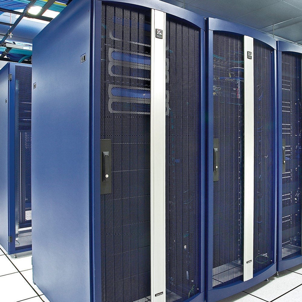 Data centers and telcom rooms support healthcare IT networks