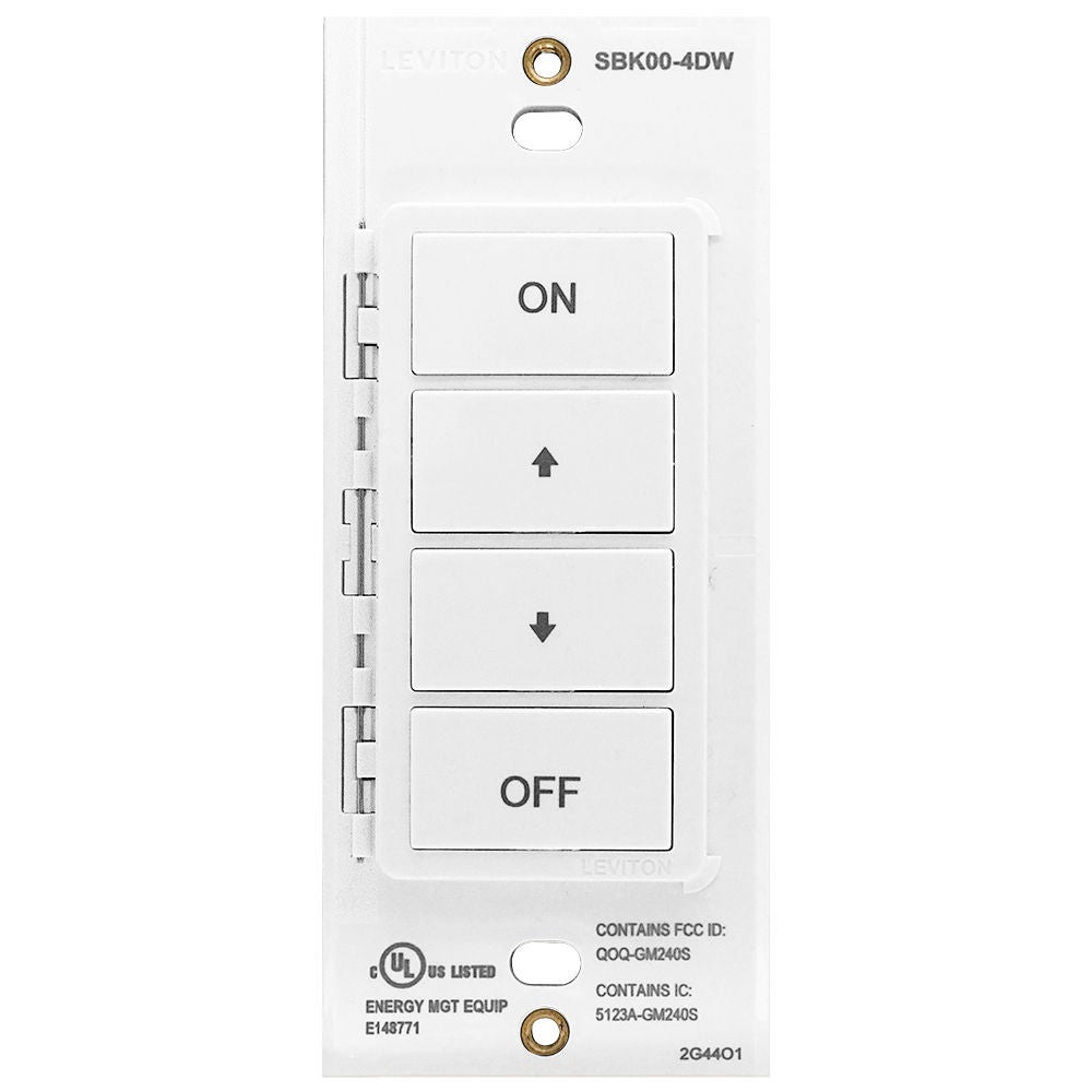 Wireless Companion Keypad, 4 Button. SBK00-4DW