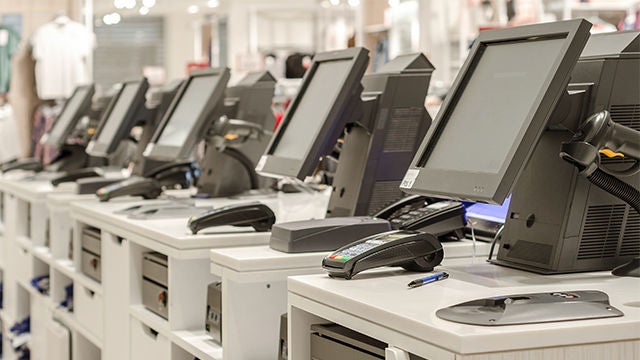 Lighting and lighting controls for check stands Lighting and lighting controls for check stands