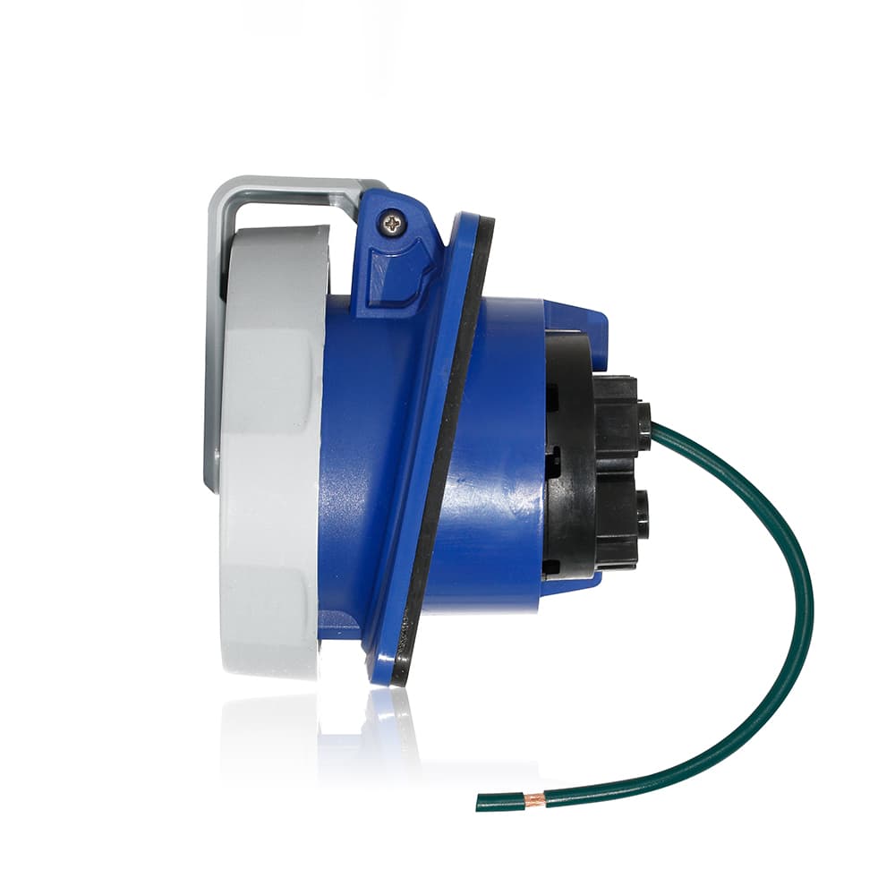 Product image for LEV Series IEC Pin & Sleeve Receptacle