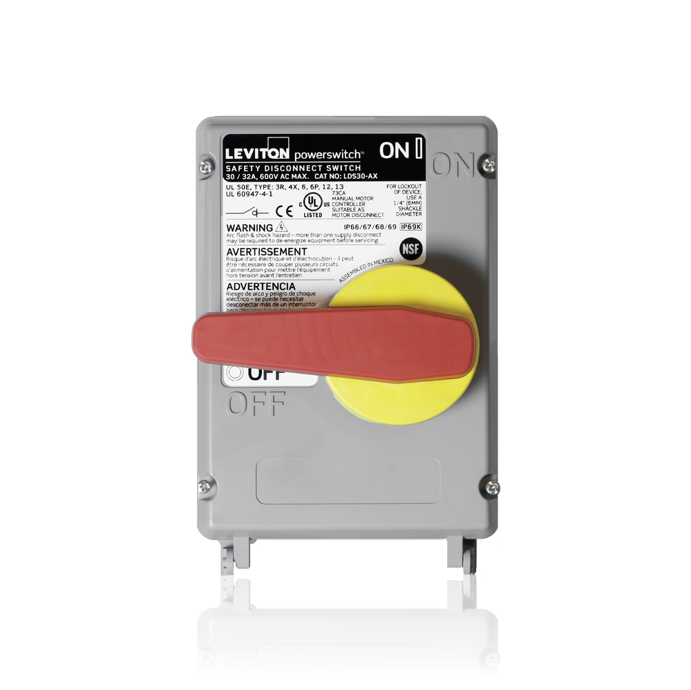 Product image for 30/32 Amp Non-Fused Disconnect Switch – Powerswitch<sup>®</sup>
