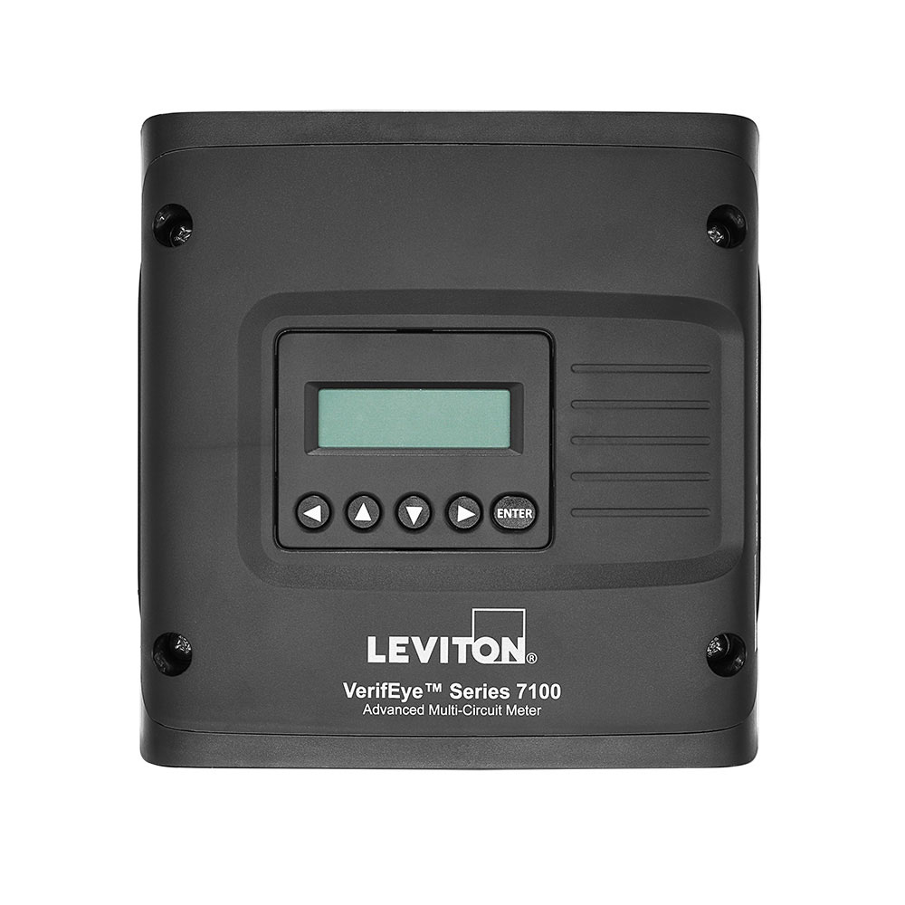 Product image for Submeter, Embedded Branch Circuit Monitor, 12 Inputs, LCD Display, NEMA 1 Enclosure