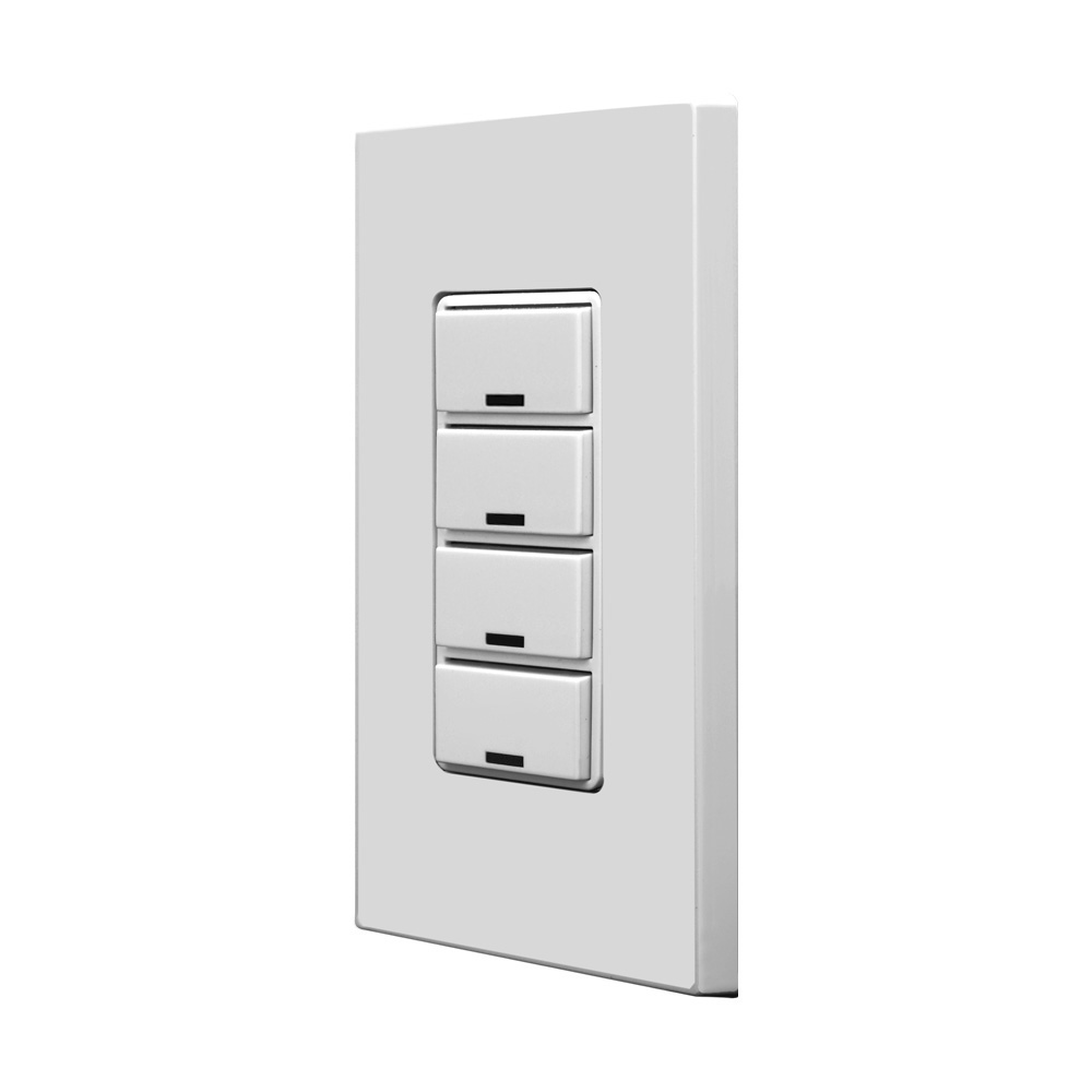 Product image for Color Change Kit for GreenMAX® Digital Keypad, Light Switch, 4 Button, Gray