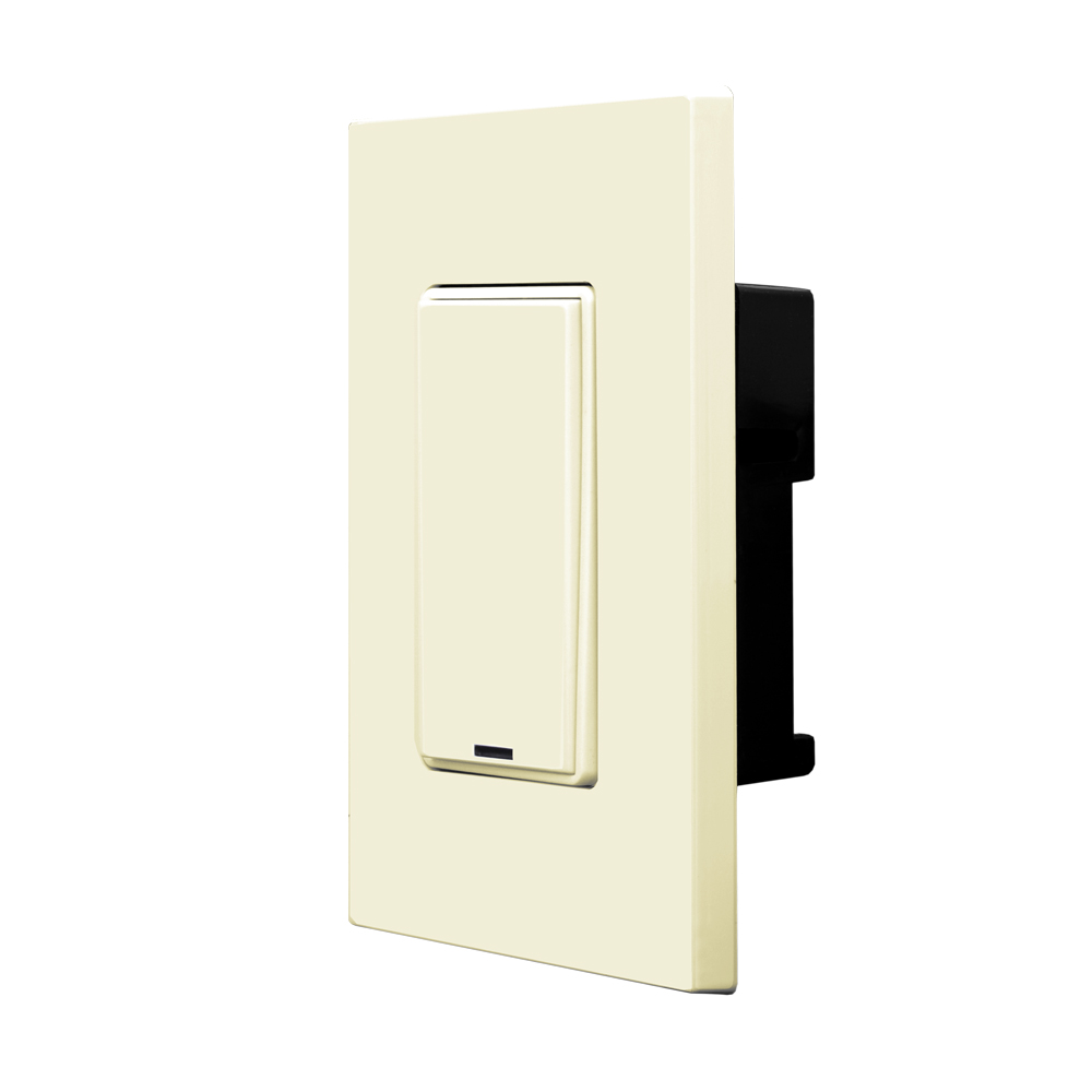 Product image for GreenMAX® Digital Keypad, Light Switch, 1 Button, LumaCAN3, Ivory