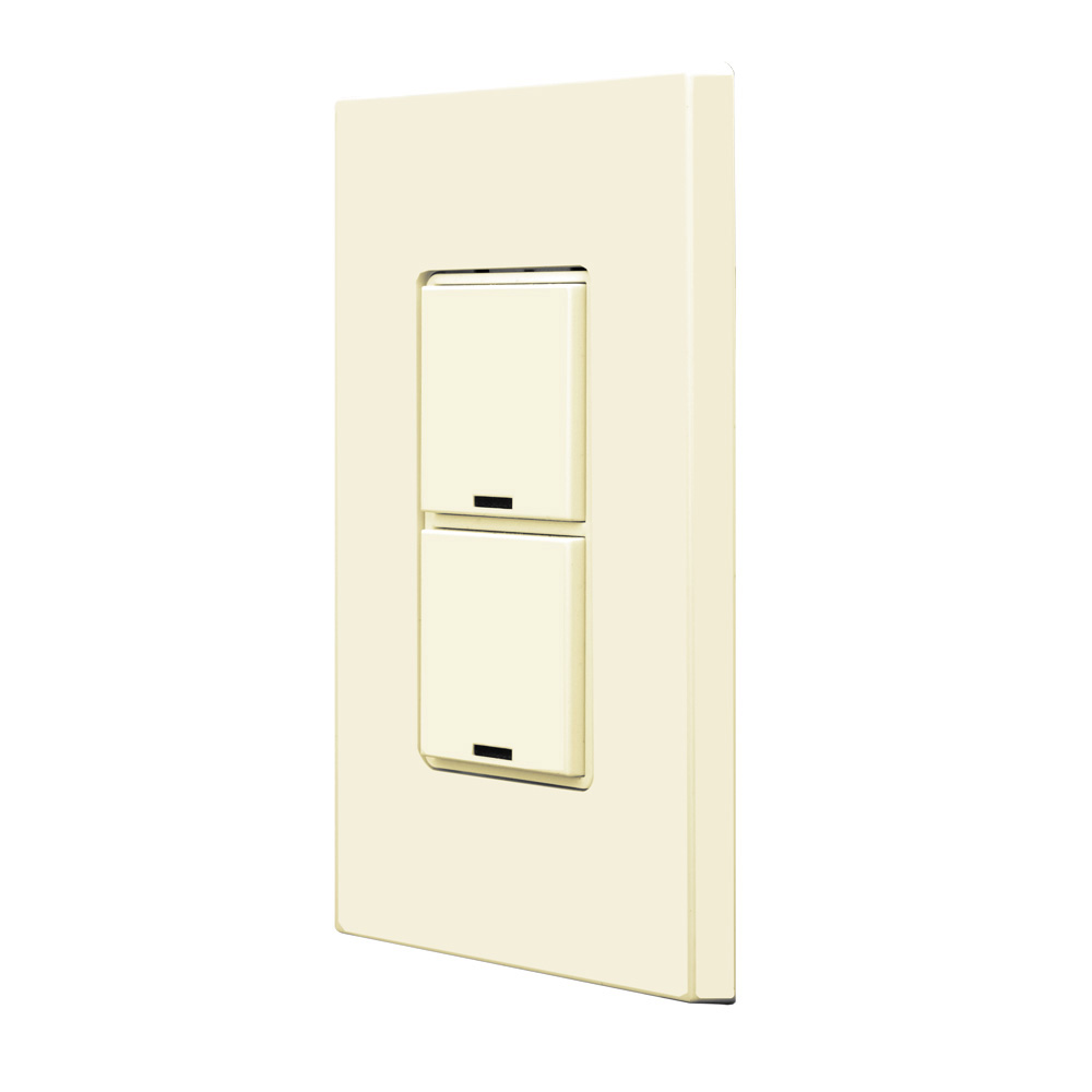Product image for Color Change Kit for GreenMAX® Digital Keypad, Light Switch, 2 Button, Ivory
