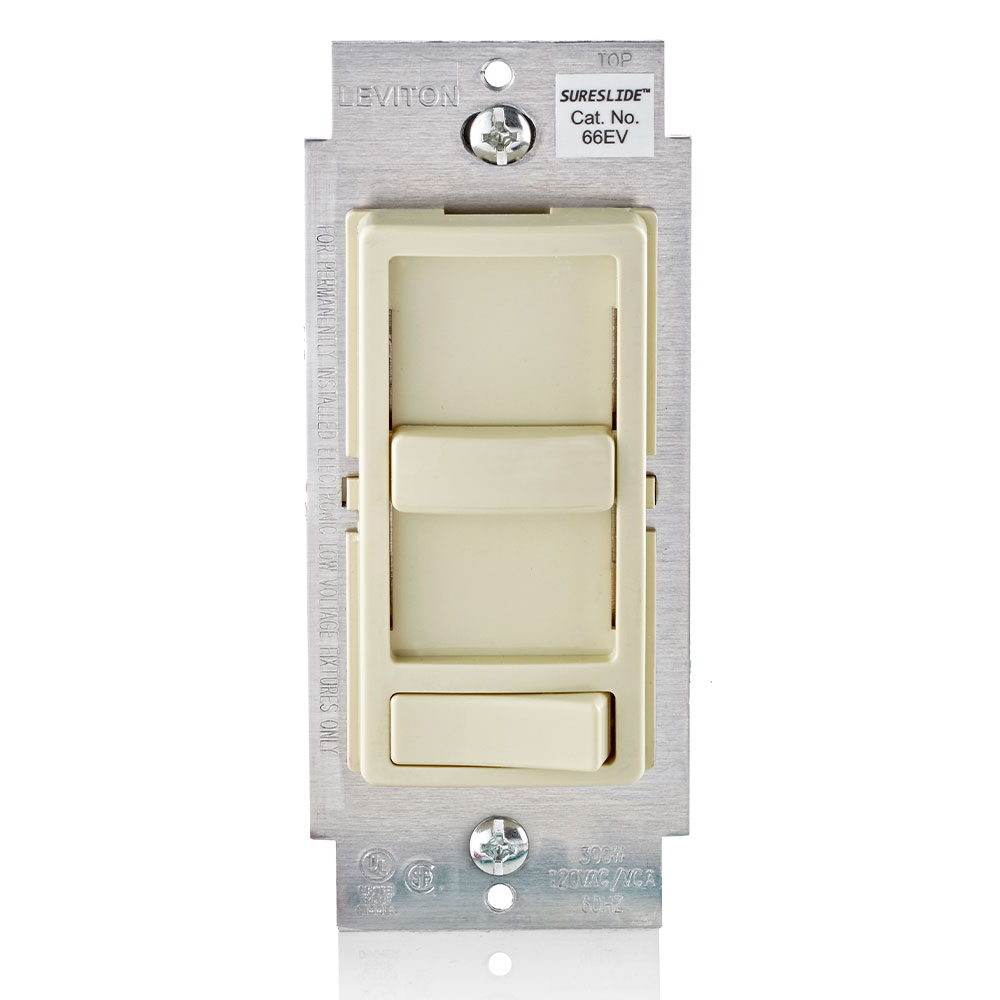 Product image for SureSlide Dimmer Switch for Electronic Low Voltage Bulbs