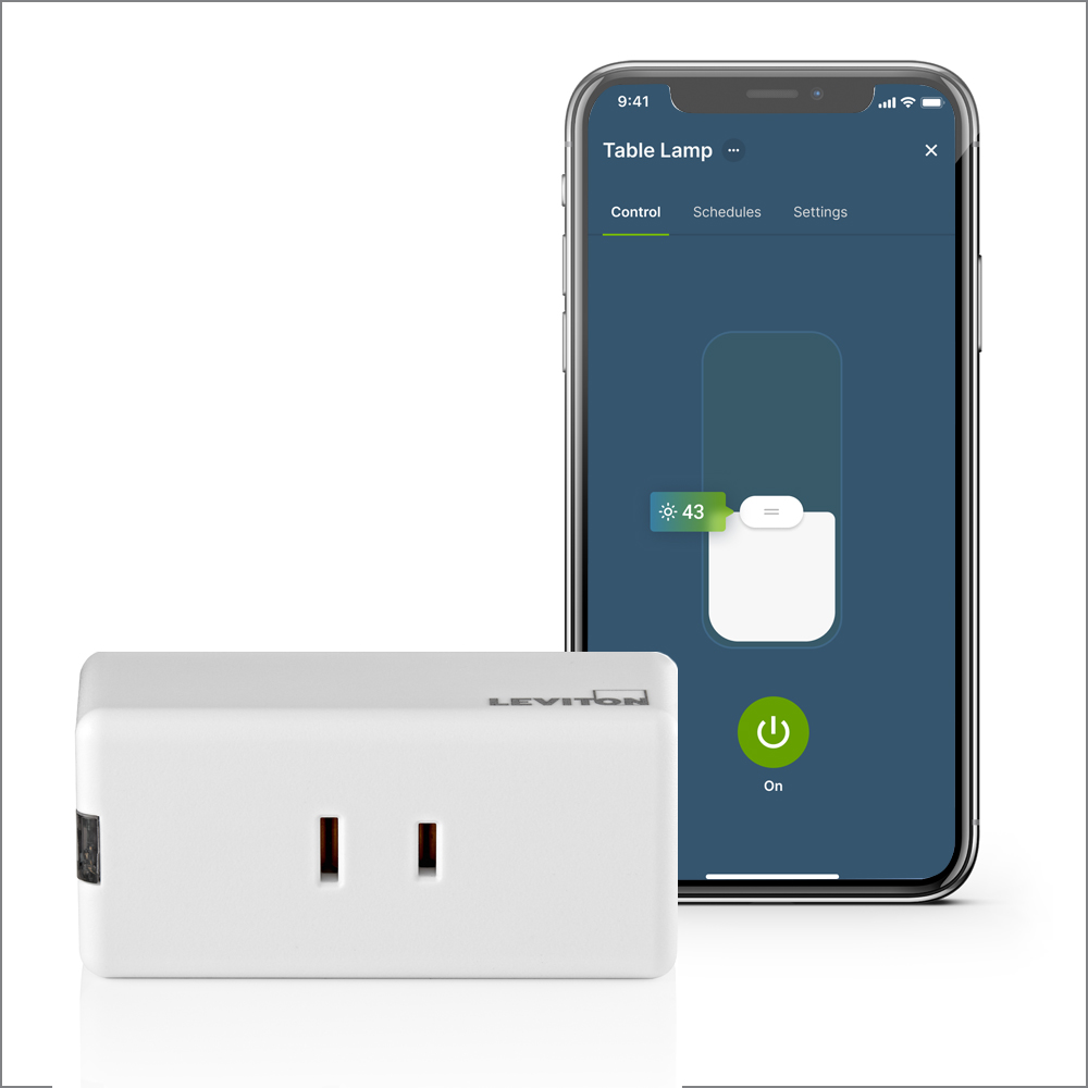 Product image for Decora Smart Dimmer Plug, Indoor, Wi-Fi