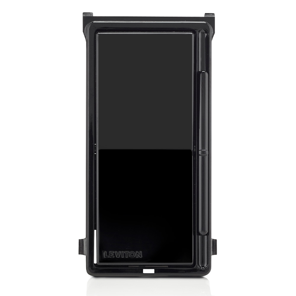 Product image for Decora Slide Dimmer Switch Color Change Kit with locator light, for use with DSL06 and DSM10 dimmers, Black