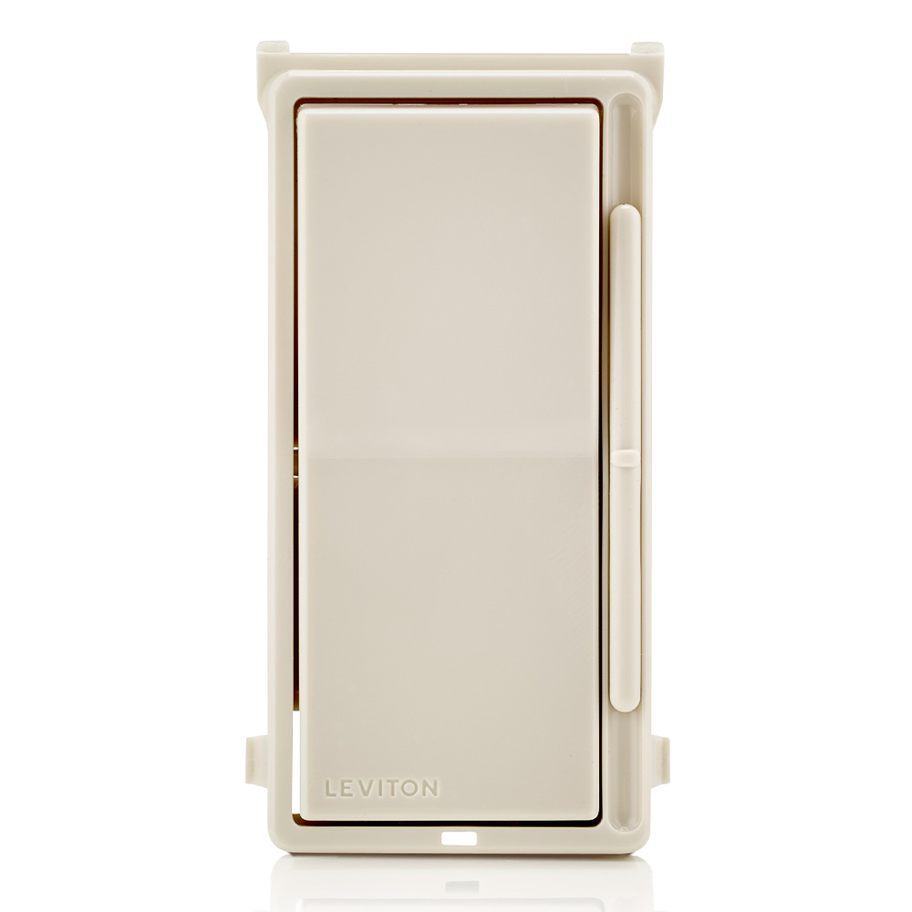 Product image for Decora Slide Dimmer Switch Color Change Kit with locator light, for use with DSL06 and DSM10 dimmers, Light Almond