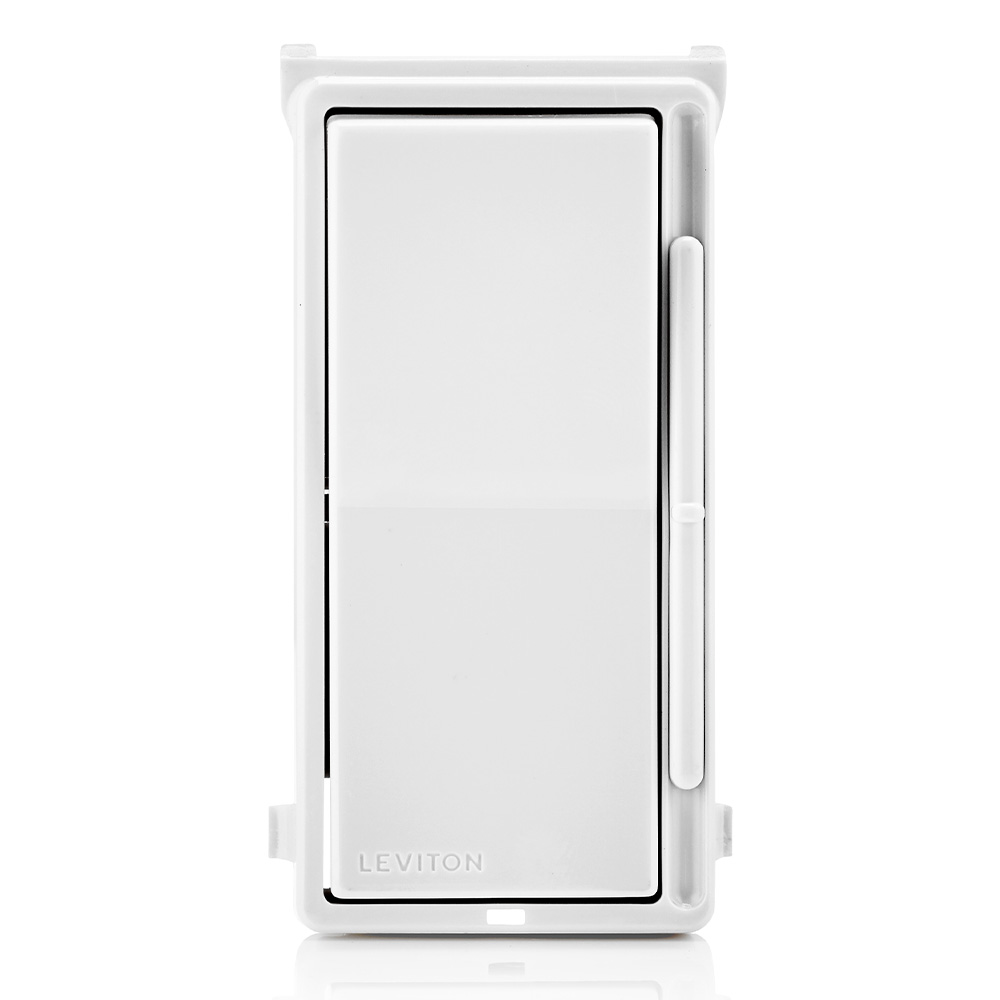 Product image for Decora Slide Dimmer Switch Color Change Kit with locator light, for use with DSL06 and DSM10 dimmers, White