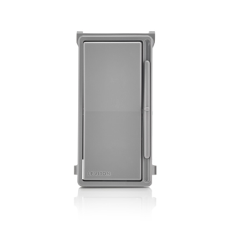 Product image for Decora Slide Dimmer Switch and Fan Speed Control Color Change Kit, for use with DSE06, DS710, DSX10, DSX12, DSH06, DSH08 dimmers and DSF01 fan speed control, Gray