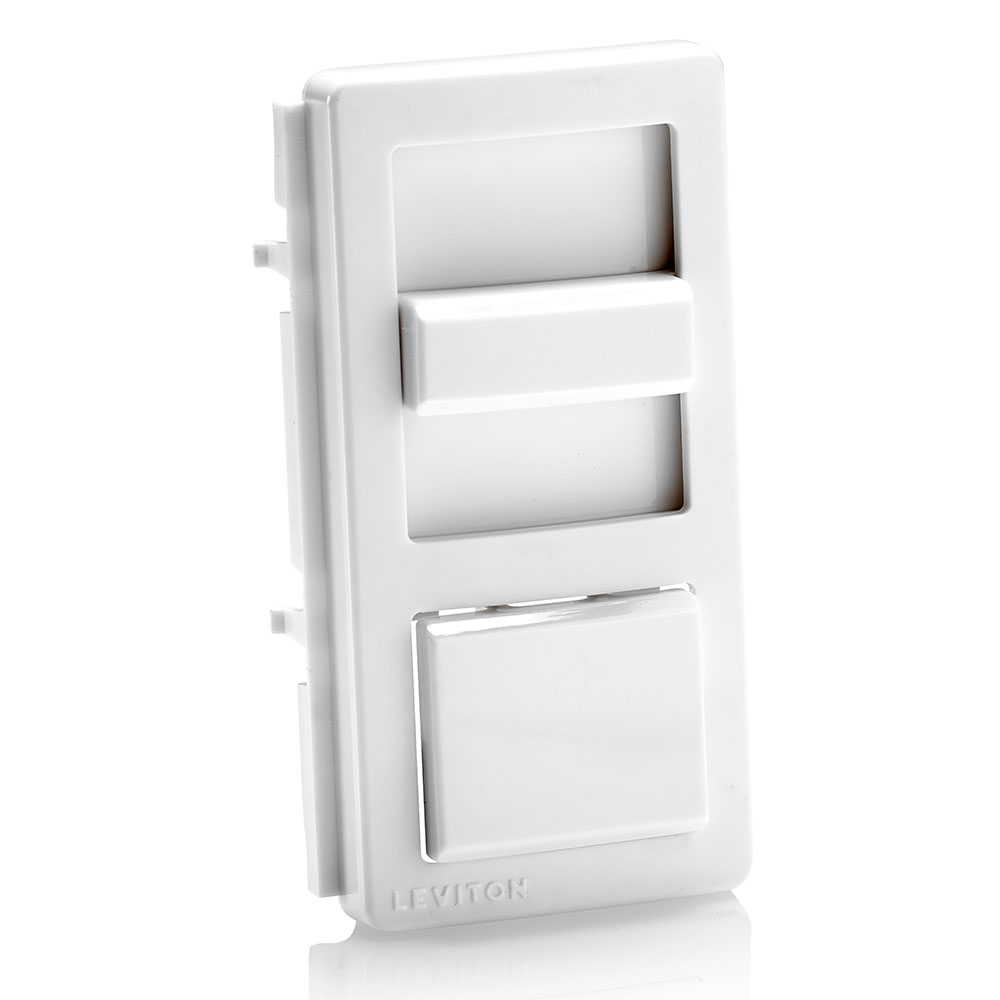 Product image for IllumaTech Dimmer Switch Color Change Kit, for use with IPL06, IPX06, IPX10, IPX12, IP710-D0 dimmers, White