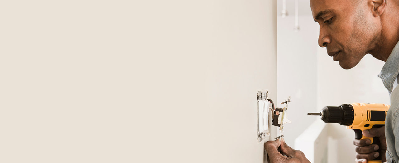 Man Installing Switch