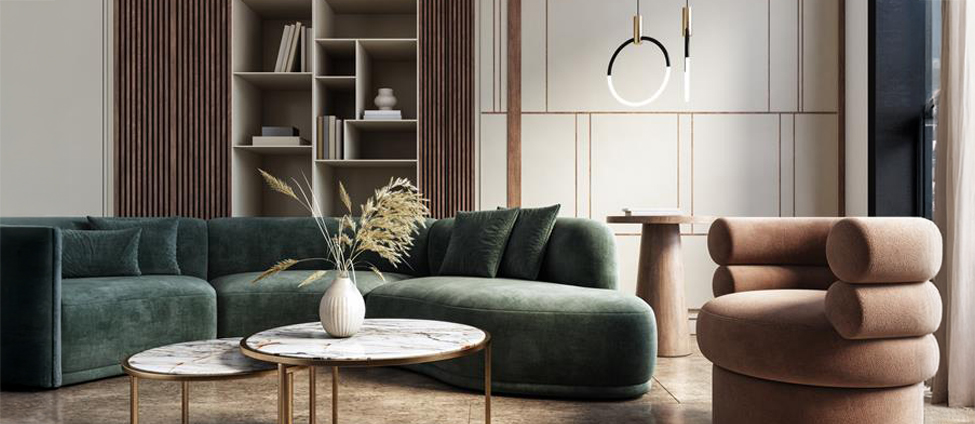 Elegant modern living room