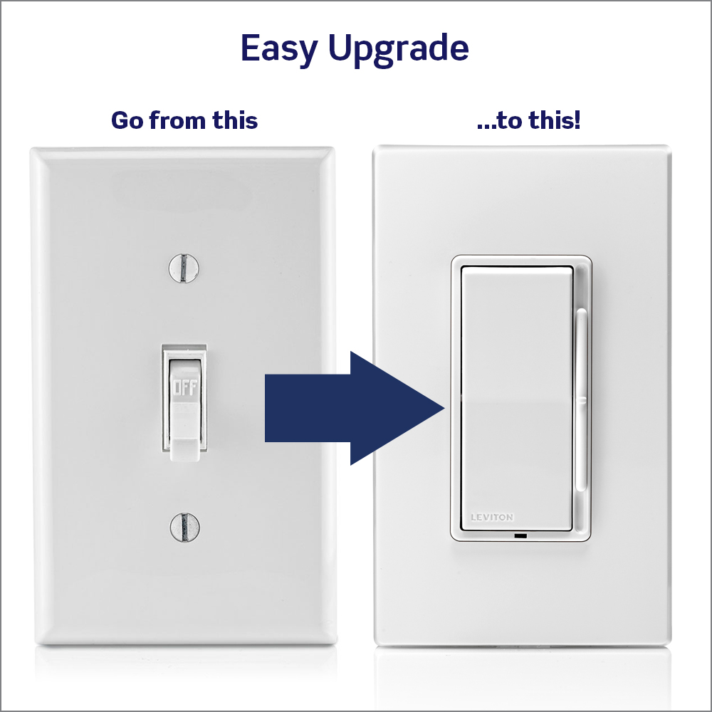 Leviton Dimmer Switch Upgrade Comparison 